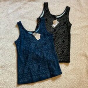Cruel Denim 2 tank lacy tops size M